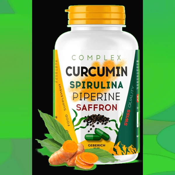 Curcumin Spirulina Piperine